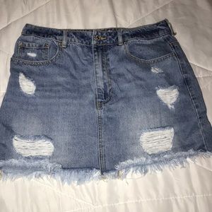 Forever 21 denim skirt